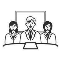 Candid Eco Friendly Product Presentation concept as A candid shot of a professional presenting an eco friendly product to colleagues set against a white background The camera capt Square Square vector