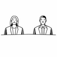 Candid reaction to positive impact report concept as Tracking shot of executives reviewing an ESG impact report their faces lighting up with genuine smiles and nods of approval Ca Square Square vector