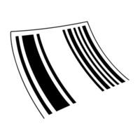 Close up of Barcode with Digital Data concept as A macro shot of a barcode morphing into digital code representing the fusion of physical and digital commerce The camera pans hori Square Square vector