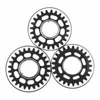 Close up of gears interlocking with holographic financial data overlay concept as A macro image of metallic gears interlocking seamlessly overlaid with holographic financial data a Square Square vector