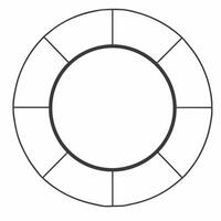 Cognitive behavioral therapy cycle concept as of a white circular diagram representing the CBT cycle Camera rotates through the cycle showing thoughts feelings and behavior Square Square vector