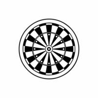 Dartboard with coins as dart points concept as illustration of a dartboard with golden coins embedded as dart points at various score sections isolated on white The dartboa Square Square vector
