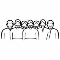 Emotional fundraising goal celebration concept as Wide shot of a campaign teams emotional celebration upon reaching a major fundraising goal Camera zooms in on hugging team member Square Square vector