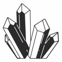 Emotional intelligence crystals concept as Close up of intricate white crystal structures representing emotional intelligence Camera slowly rotates around the crystals revealing f Square Square vector