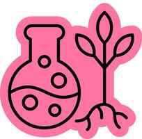Autotroph process outline color icon vector