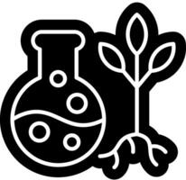 Autotroph process solid icon vector
