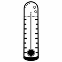 Flat Antigravity fundraising thermometer with donor bubbles concept as Medium shot of a fundraising thermometer defying gravity with donor bubbles floating upwards to fill it Came Square Square vector