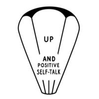 Flat Ascending white speech bubbles concept as Wide shot of white speech bubbles rising upwards with positive affirmations Camera follows the bubbles ascent representing the power Square Square vector