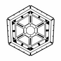 Flat Bioengineered carbon capture microorganism concept as Macro shot of a bioengineered microorganism absorbing carbon dioxide Camera follows the organisms movement showing its i Square Set 2 Square vector