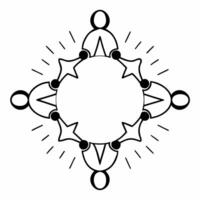 Flat Bokeh Community Figures Holding Hands concept as Soft abstract figures holding hands in a circle with bokeh light effects representing community unity and growth through compr Square Square vector