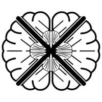 Flat Cognitive enhancement light beams concept as Close up of intersecting white light beams representing cognitive enhancement Camera moves through the beam intersections suggest Square Square vector