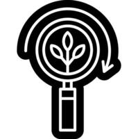 Autotroph applied solid icon vector