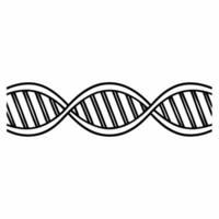 Flat DNA encoded voter registry concept as Macro shot of a DNA strand with voter information encoded Camera follows the strand as its scanned for verification Represents ultimate Square Square vector
