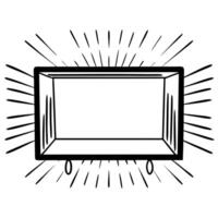 Flat Flash sale frenzy concept as Dolly shot moving through a store just as a flash sale is announced Capture the genuine excitement and rush of shoppers as they spontaneously gra Square Square vector