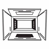 Flat Floating ballot box with digital interface concept as Wide shot of a futuristic ballot box with a holographic interface hovering in space Camera pans around the box against a Square Square vector