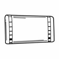 Flat Glossy timeline of corporate sustainability milestones concept as Tracking shot along a glossy curved timeline surface reflecting key corporate sustainability milestones Came Square Square vector