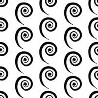 Flat Growth spiral outline tiles concept as Seamless pattern of simple white spiral outlines suggesting growth and progress Camera slowly zooms out to reveal the full spiral patte Square Square vector
