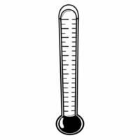 Flat Holographic fundraising thermometer concept as Medium shot of a giant holographic thermometer showing campaign fundraising progress Camera slowly tracks upward as the mercury Square Set 2 Square vector