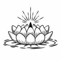 Flat Holographic Loy Krathong with Glowing Lanterns concept as Capture a glowing holographic Loy Krathong floating on water surrounded by shimmering lanterns The camera slowly pan Square Set 25 Square vector