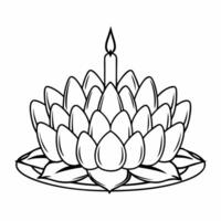 Flat Holographic Loy Krathong with Glowing Lanterns concept as Capture a glowing holographic Loy Krathong floating on water surrounded by shimmering lanterns The camera slowly pan Square Set 21 Square vector