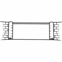 Flat Impromptu street art creation concept as Wide angle shot of a plain urban wall Track an artist spontaneously beginning to create street art Pan across onlookers faces as a c Square Square vector