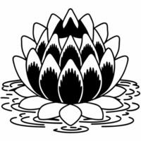 Flat Loy Krathong Floating on Glossy Water concept as Capture a serene scene of Loy Krathong floating on glossy water with ample copy space for festive messages The camera slowly Square Square vector