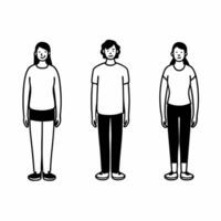 Flat Outdoor group therapy session concept as Wide shot of a therapy group spontaneously forming in a park Camera pans across faces showing vulnerability and support Depicts alte Square Square vector