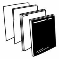 Flat Plain background with transparent policy layers concept as Soft focus plain backdrop with transparent layers representing different policy areas Camera slowly pans across lay Square Set 2 Square vector