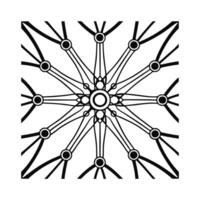 Flat Pulsing holographic white neuron network concept as Wide shot of a pulsing holographic white neuron network Camera moves through the network highlighting synaptic connections Square Square vector