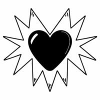 Flat Pulsing holographic heart with white energy streams concept as Close up of a holographic heart pulsing with streams of white energy Camera follows the energy flow emphasizing Square Square vector