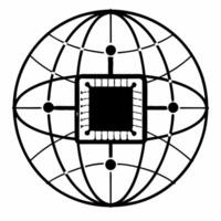 Flat Quantum secured ESG data transmission concept as Macro shot of quantum key distribution process for ESG data Camera follows the quantum particles carrying encryption keys Ba Square Square vector