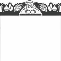 Flat Santas Floating Candy Cane concept as Feature a candy cane floating in mid air against a white background showcasing its defiance of gravity The design focuses on the candy c Square Square vector