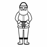 Flat Santa with a Krathong and Glowing Gems concept as Capture Santa beside a Krathong adorned with glowing gems The camera captures the shimmering details providing ample copy sp Square Set 2 Square vector