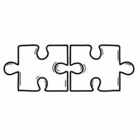 Floating Hands Connecting Puzzle Pieces concept as Two hands connect puzzle pieces while floating mid air against a white background The camera focuses on the connection point sym Square Square vector