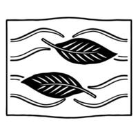 Floating Hands Passing a Leaf concept as One hand passes a leaf to another mid air against a white background The camera captures a close up of the exchange symbolizing compromise Square Square vector