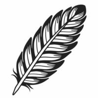 Floating white feather concept as Close up of a white feather gently floating upwards Camera slowly pans upward following the feathers ascent and symbolizing lightness of being I Square Square vector
