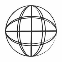 Globe with network connections overlaid on an abstract bokeh background concept as An image of a globe with interconnected lines representing global networks set against an abstrac Square Square vector