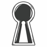Glossy golden key with keyhole concept as Dolly shot approaching a glossy golden key The key aligns with a keyhole symbolizing access to opportunities Camera pulls back to reveal Square Square vector
