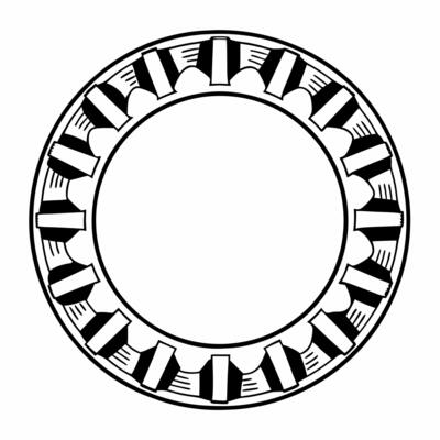 Glossy plain background with handshake icons forming a circle and copy space concept as A static image of a glossy plain white background featuring subtle handshake icons arranged Square Square