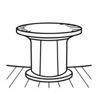 Glossy podium with rising prediction graph concept as Medium shot of a glossy podium with a holographic prediction graph rising from its top Camera slowly pans up the graph as it Square Square vector