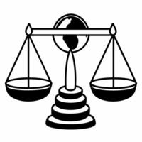 Glossy scales balancing planet and profit concept as Panning shot of glossy scales balancing a miniature Earth and a stack of coins Camera moves up to reveal ample white space ide Square Square vector