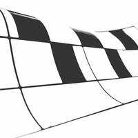 Glossy timeline of corporate sustainability milestones concept as Tracking shot along a glossy curved timeline surface reflecting key corporate sustainability milestones Camera mo Square Square vector