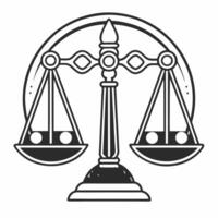 Glowing ESG compromise scales balancing diverse icons concept as Panning shot of abstract glowing scales balancing various ESG and community icons Camera moves around the scales a Square Square vector