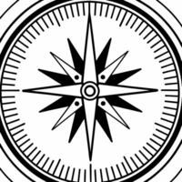 Glowing ESG strategy compass with community cardinal points concept as Close up of an abstract glowing compass with ESG principles and community values as cardinal points Camera c Square Square vector