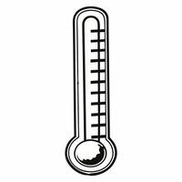 Holographic fundraising thermometer concept as Medium shot of a giant holographic thermometer showing campaign fundraising progress Camera slowly tracks upward as the mercury rise Square Square vector