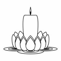 Holographic Lotus Flowers for Loy Krathong concept as Feature holographic lotus flowers floating on water illuminated by soft lights The camera captures the delicate details and p Square Set 2 Square vector