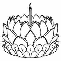 Holographic Loy Krathong with Glowing Gems concept as Capture a glowing holographic Loy Krathong floating on water surrounded by shimmering gems The camera slowly zooms out to rev Square Square vector