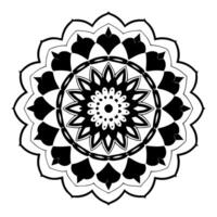 Holographic white meditation mandala with expanding rings concept as Close up of a holographic white meditation mandala with expanding rings Camera slowly zooms out as the rings e Square Square vector