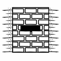 Integrity firewall with prediction particles concept as Medium shot of a glowing firewall representing election integrity with particles of poll predictions passing through securel Square Square vector