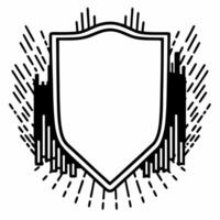 Integrity shield over data stream cityscape concept as Wide shot of a transparent integrity shield hovering over a cityscape formed by streams of polling data Camera slowly pans u Square Square vector